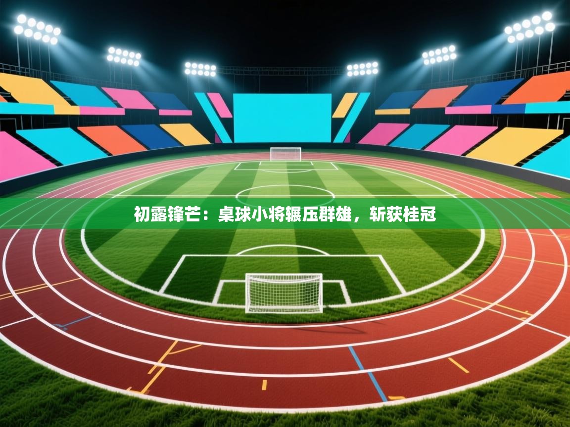 初露锋芒：桌球小将辗压群雄，斩获桂冠  第1张