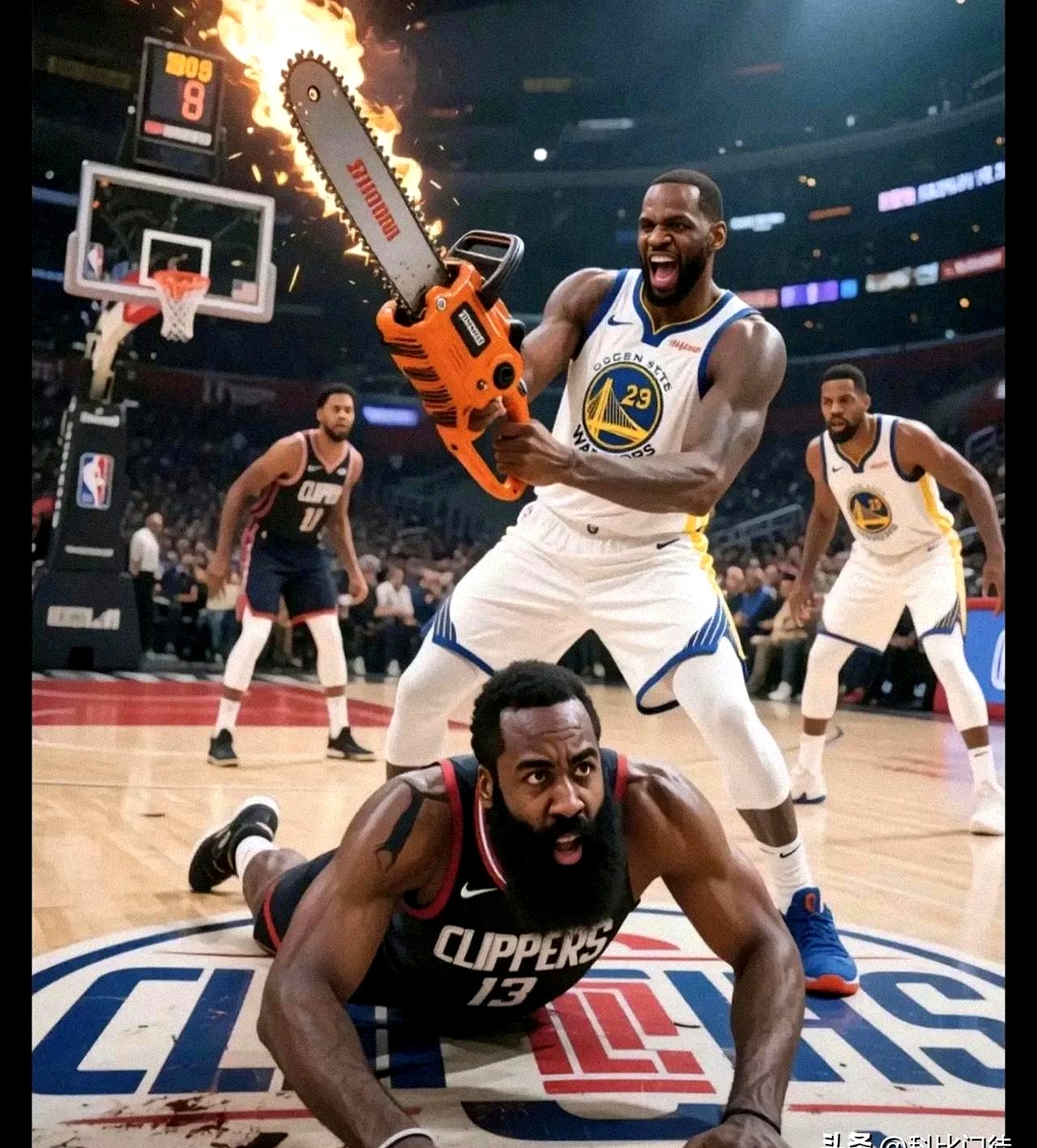 快船逆转爵士,哈雷尔砍下28分! 快船逆转爵士,哈雷尔砍下28分!